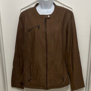 2 for 20$ Brown non leather Women's Jacket